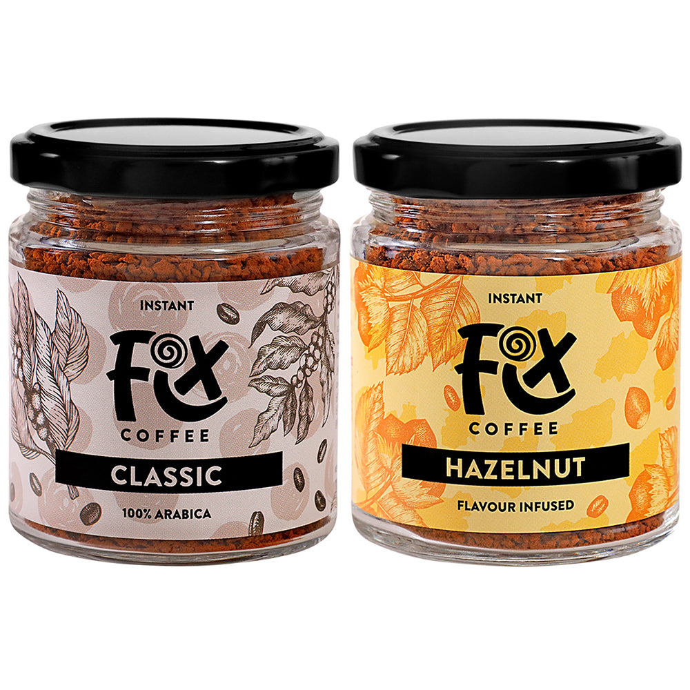 Hazelnut & Classic Instant Coffee