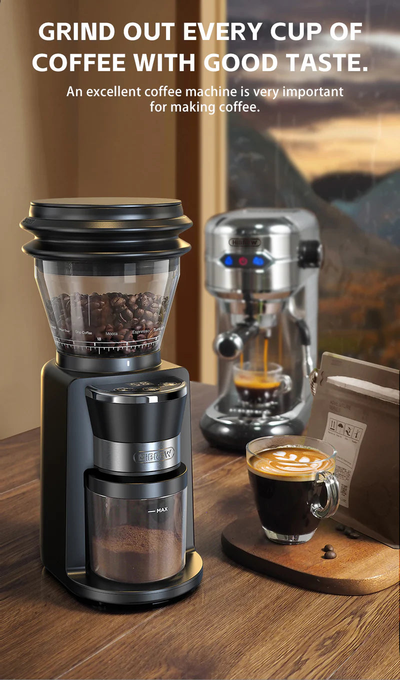 HiBREW G3 40mm Conical Burr Electric Coffee Grinder