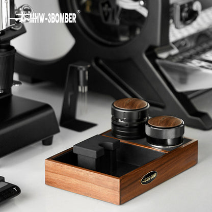 MHW-3BOMBER Espresso Tamping Station Coffee Portafilter Holder