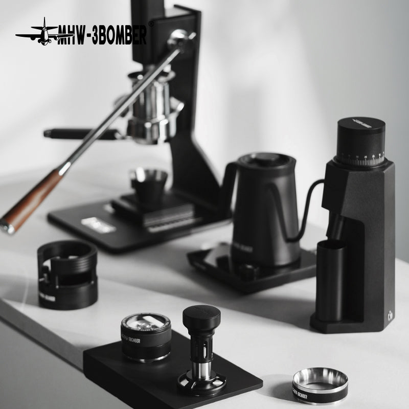 MHW-3BOMBER YU Series Force Impact Espresso Tamper 58mm