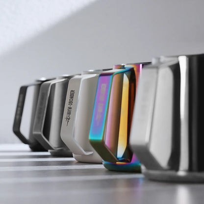 MHW-3BOMBER GT Milk Pitchers. Variety of colors. Glossy finish, U-shaped spout, diamond handle.