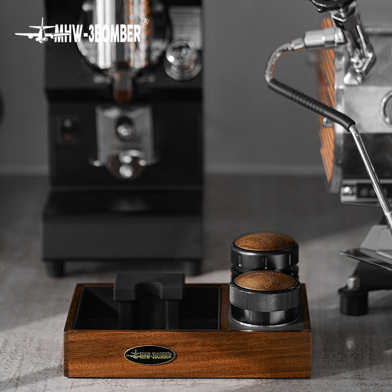 MHW-3BOMBER Espresso Tamping Station Coffee Portafilter Holder