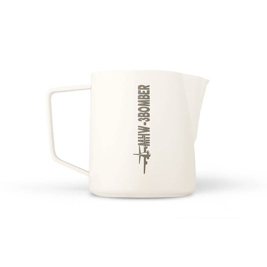 MHW-3BOMBER Latte Art Pitcher 5.0 White