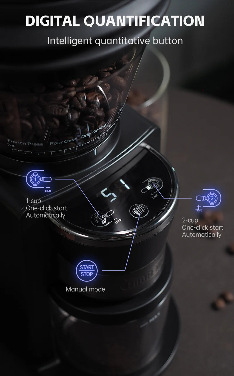 HiBREW G3 40mm Conical Burr Electric Coffee Grinder