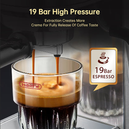 HiBREW H11 19 Bar Espresso Coffee Machine