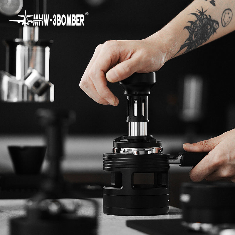 MHW-3BOMBER YU Series Force Impact Espresso Tamper 58mm