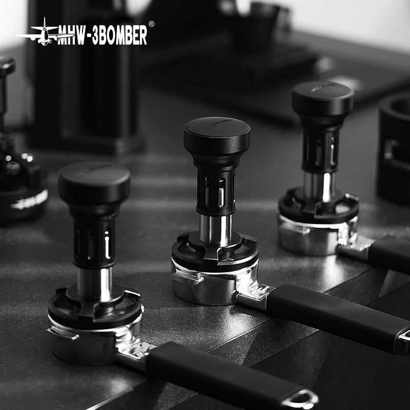 MHW-3BOMBER YU Series Force Impact Espresso Tamper 58mm