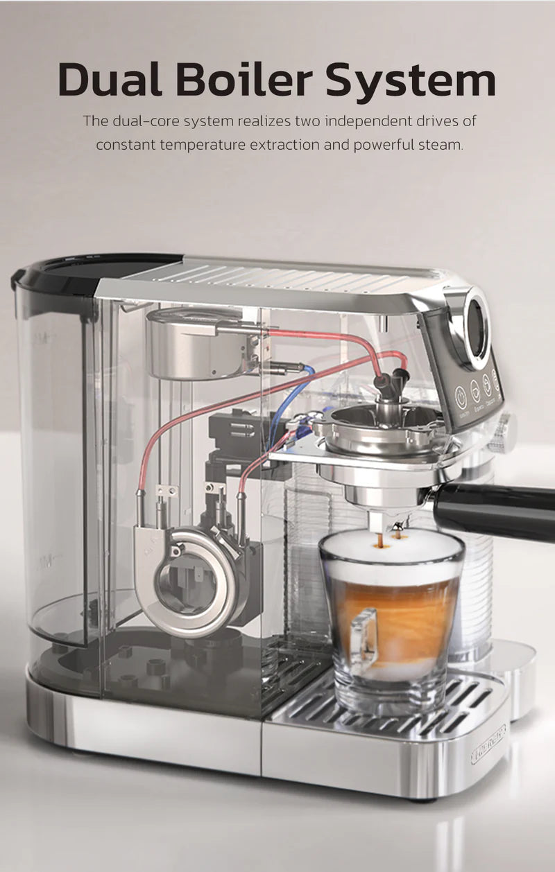 HiBREW H13A 20 Bar Espresso Coffee Machine With Milk Frother