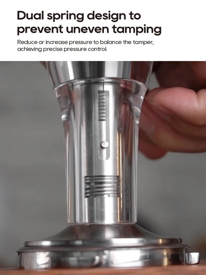 HiBREW Adjustable Pressure Spring Tamper