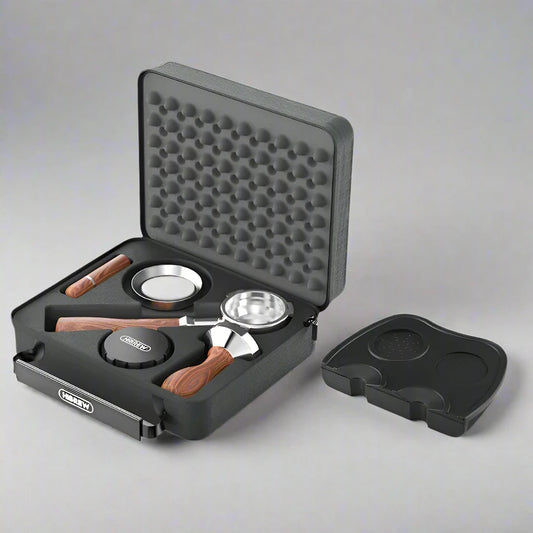 Barista Accessories Kit – Complete Coffee Tool Set for Espresso Making, Including Tamper, Milk Frothing Pitcher, Dosing Ring, Distributor, and More for Home and Professional Baristas
