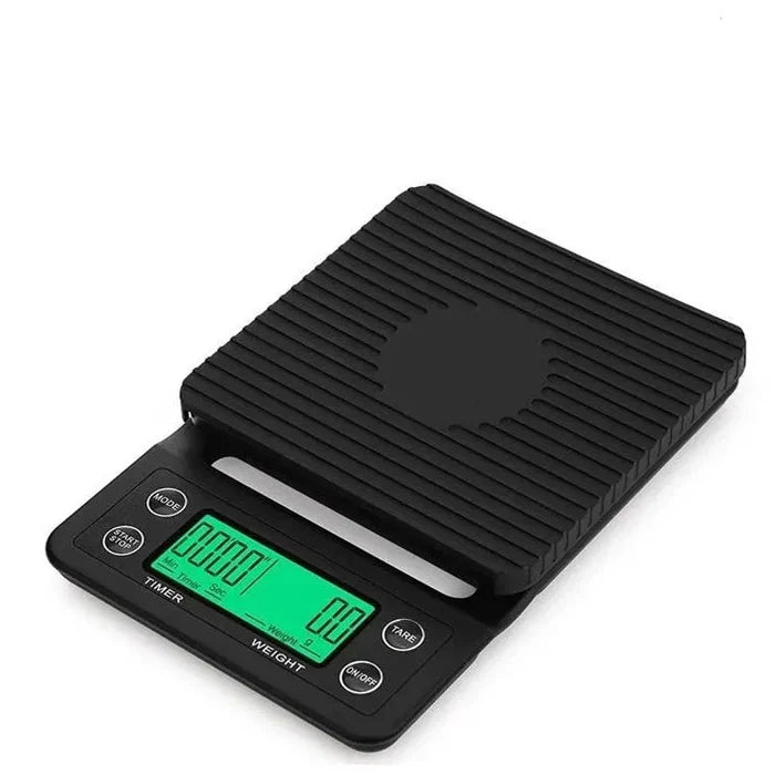 Accurate and sleek Hibrew weighing scale for precise coffee brewing. Perfect for measuring coffee grounds, water, and ensuring consistent espresso shots every time.