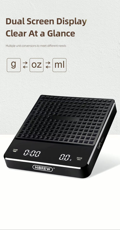 HiBREW Weighing Scale with Timer