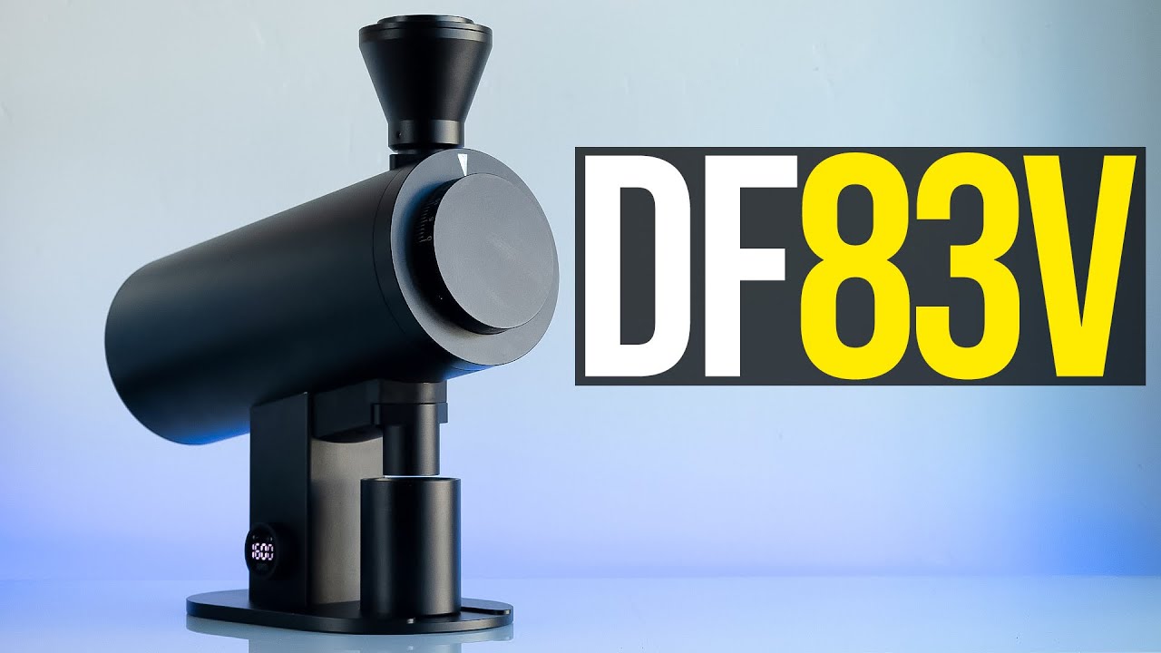 Load video: Video review of the DF83V coffee grinder, highlighting its features, performance, and grind quality for coffee enthusiasts.