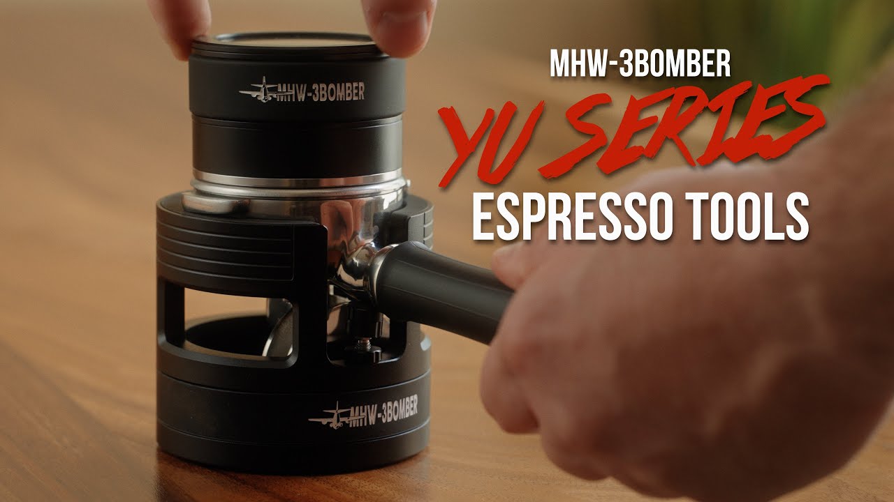 Load video: Checking out some new espresso tools from MHW-3Bomber. The Yu Series tools are a little pricey, but they are nicely made and do a great job!