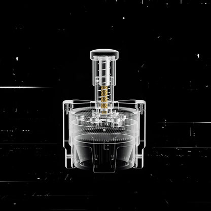 MHW-3BOMBER SE Pro WDT Tool. Clear plastic, shows needle distributor feature. 